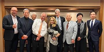 image for Chancellor Frenk joins Japan Alumni Association for 50th anniversary