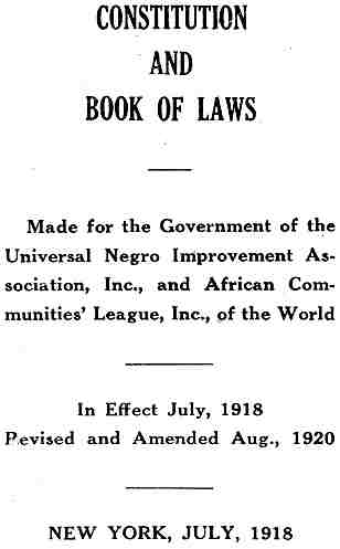 Marcus Garvey Image
