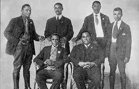 Members of the UNIA commission to Liberia, 1921