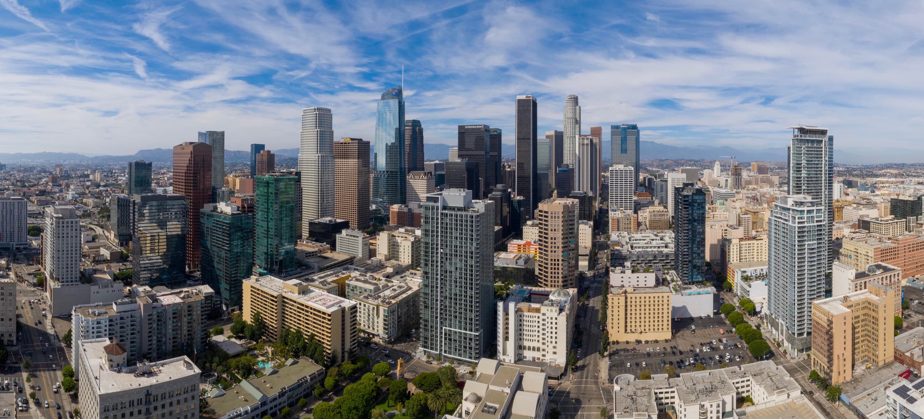 LA aerial view